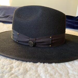 Bruno Capelo  Black Wool Hat